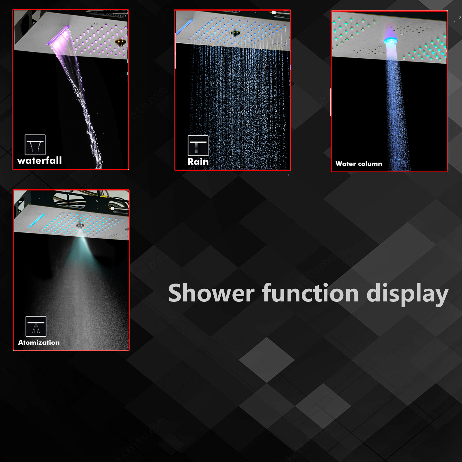 conjunto de chuveiro para banheiro