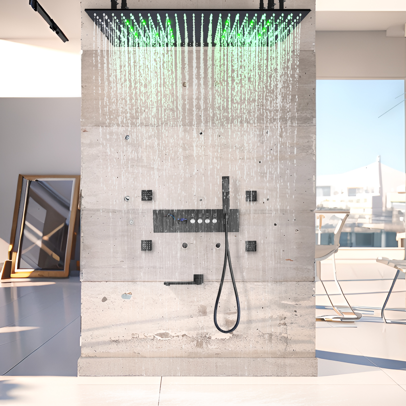 Torneira para banheira e chuveiro