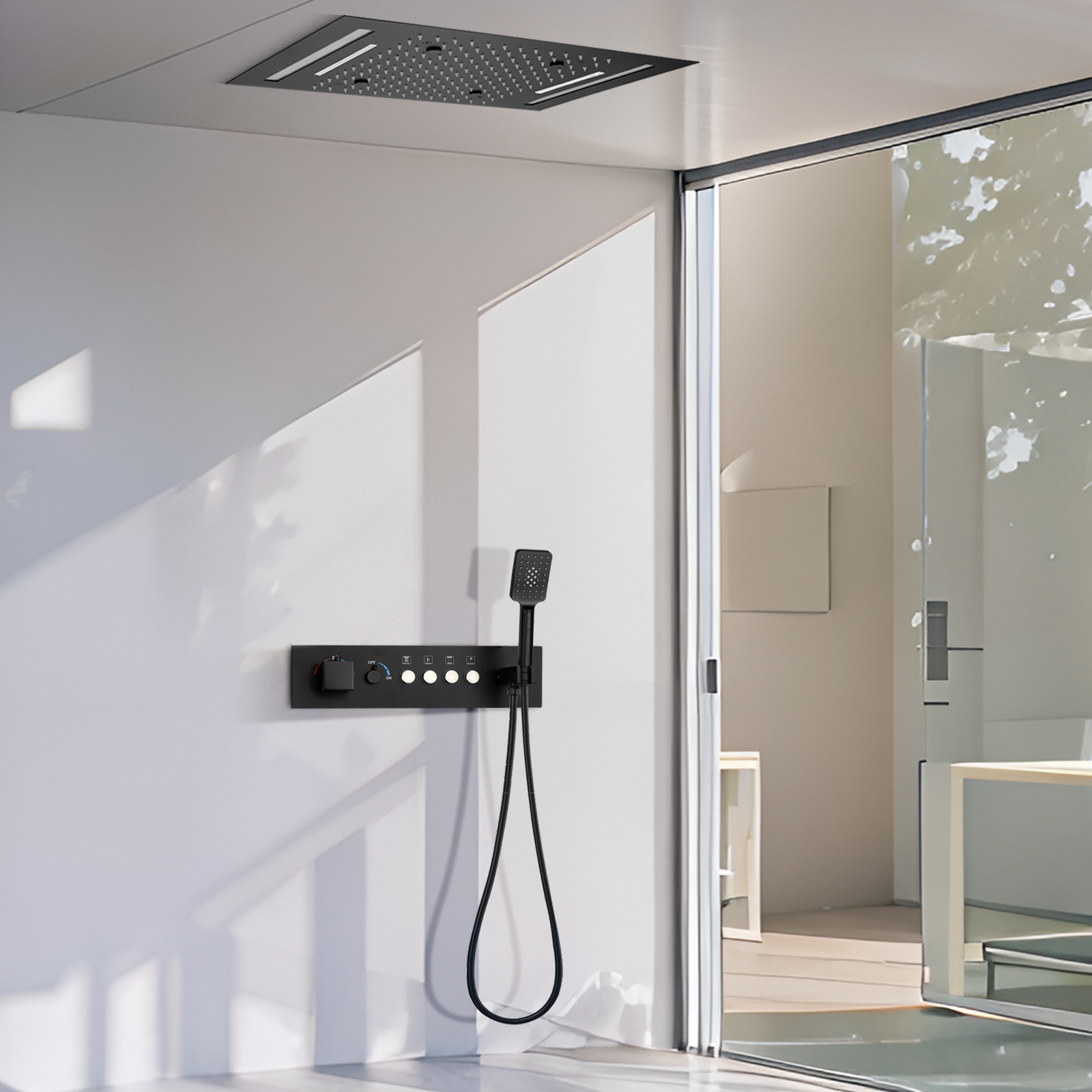 Torneira para banheira e chuveiro