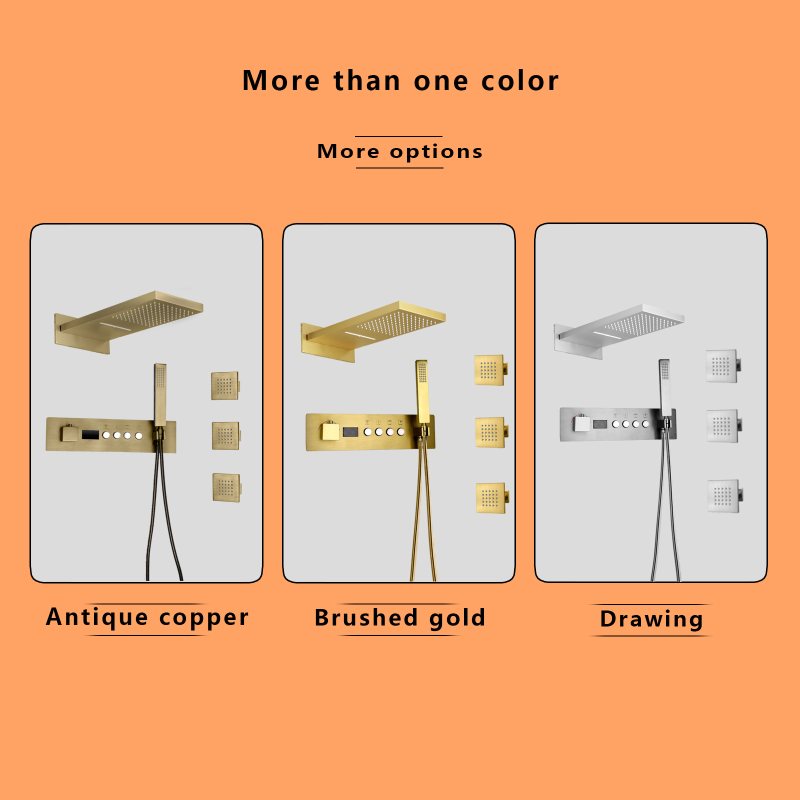 conjunto de chuveiro para banheiro