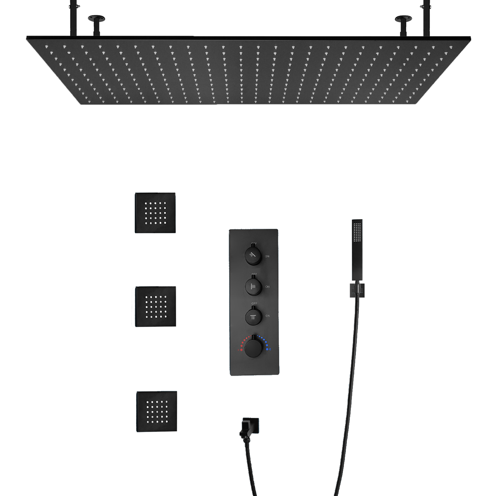 Sistema de chuveiro de chuva
