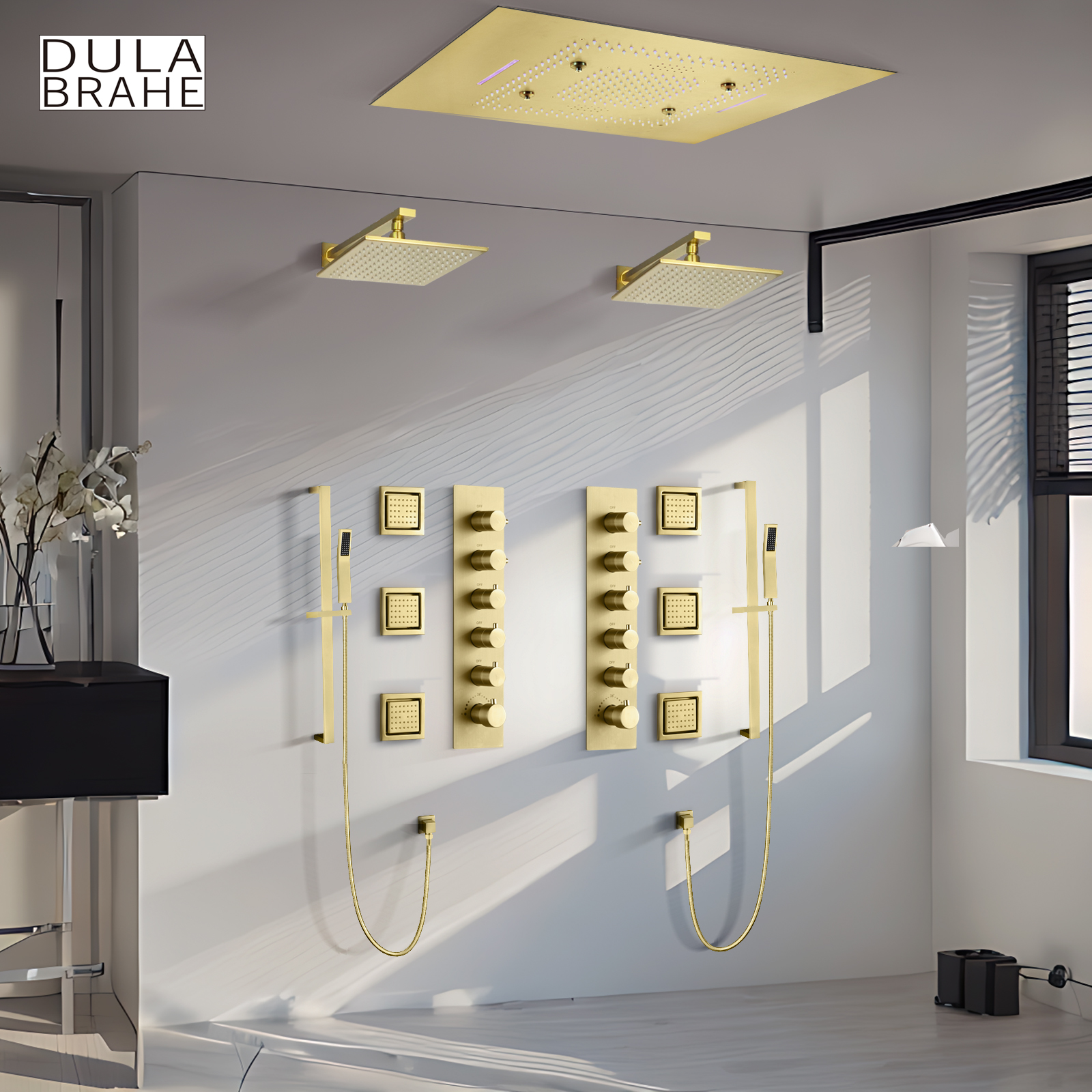 Deleite-se com conforto: escolhendo o melhor sistema de chuveiro com efeito de chuva para sua casa