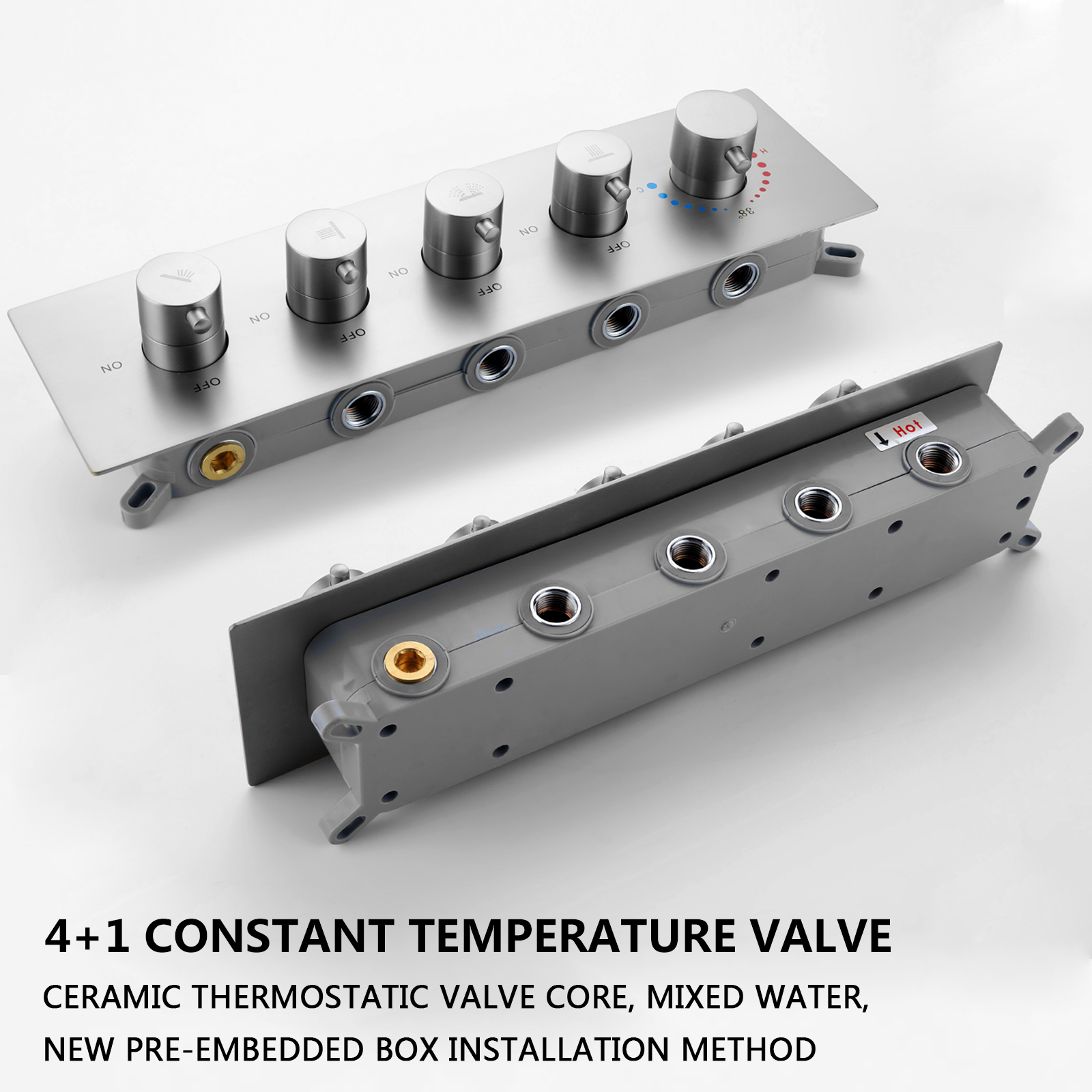 cabe&ccedil;a de chuveiro conduzida