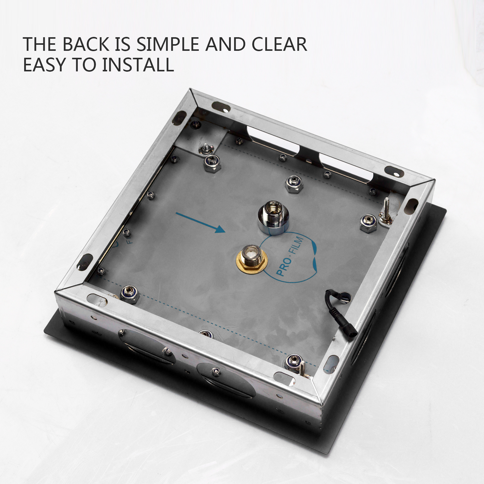 Sistema de chuveiro de chuva