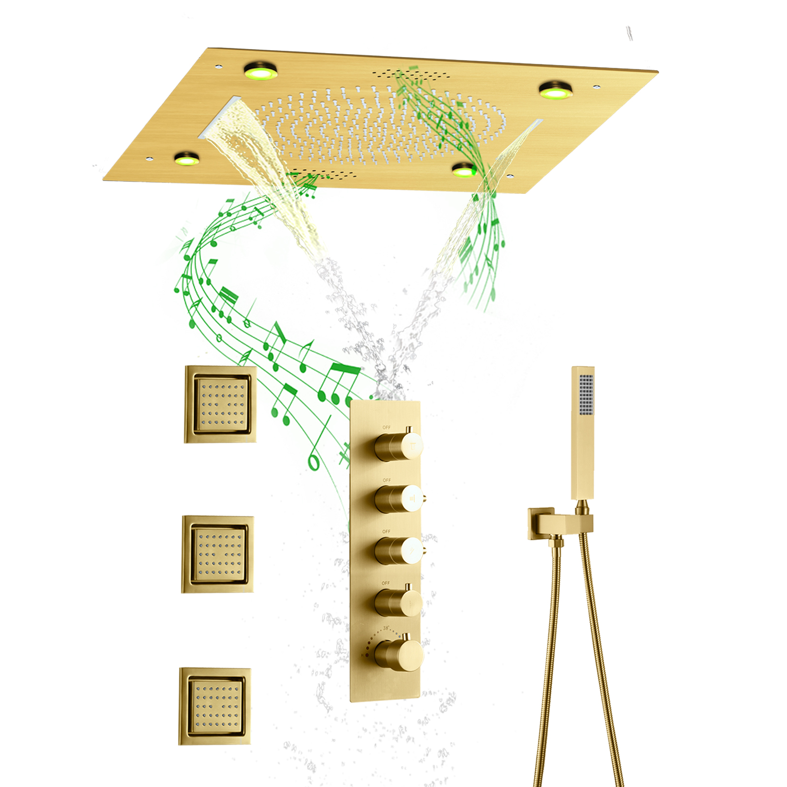 Torneira para banheira e chuveiro
