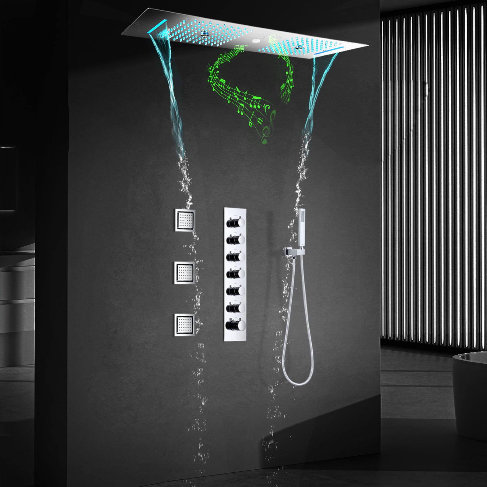 Torneira para banheira e chuveiro