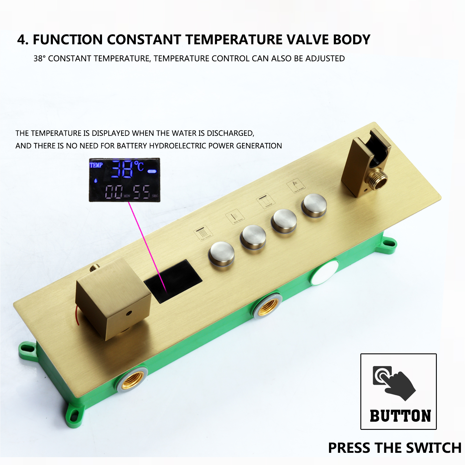 conjuntos de banho e chuveiro