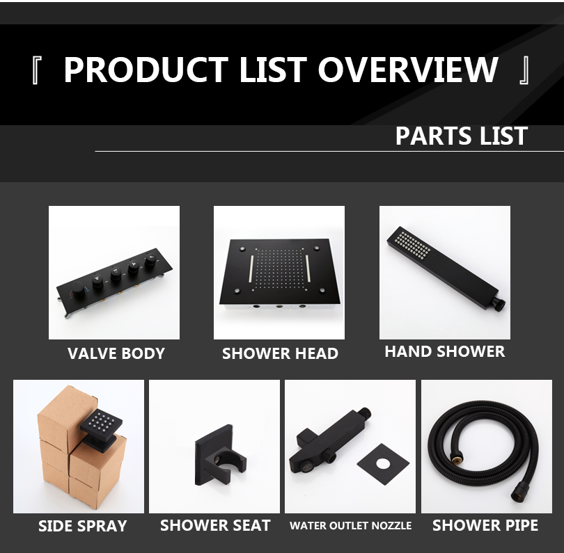 Sistema de chuveiro de chuva