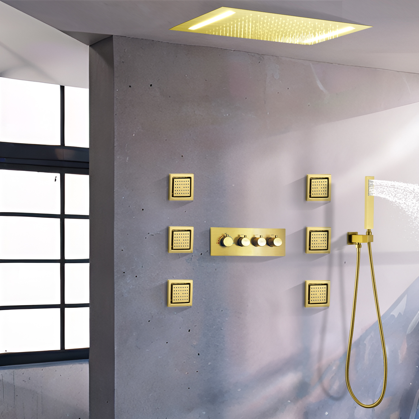 Conjunto de chuveiro