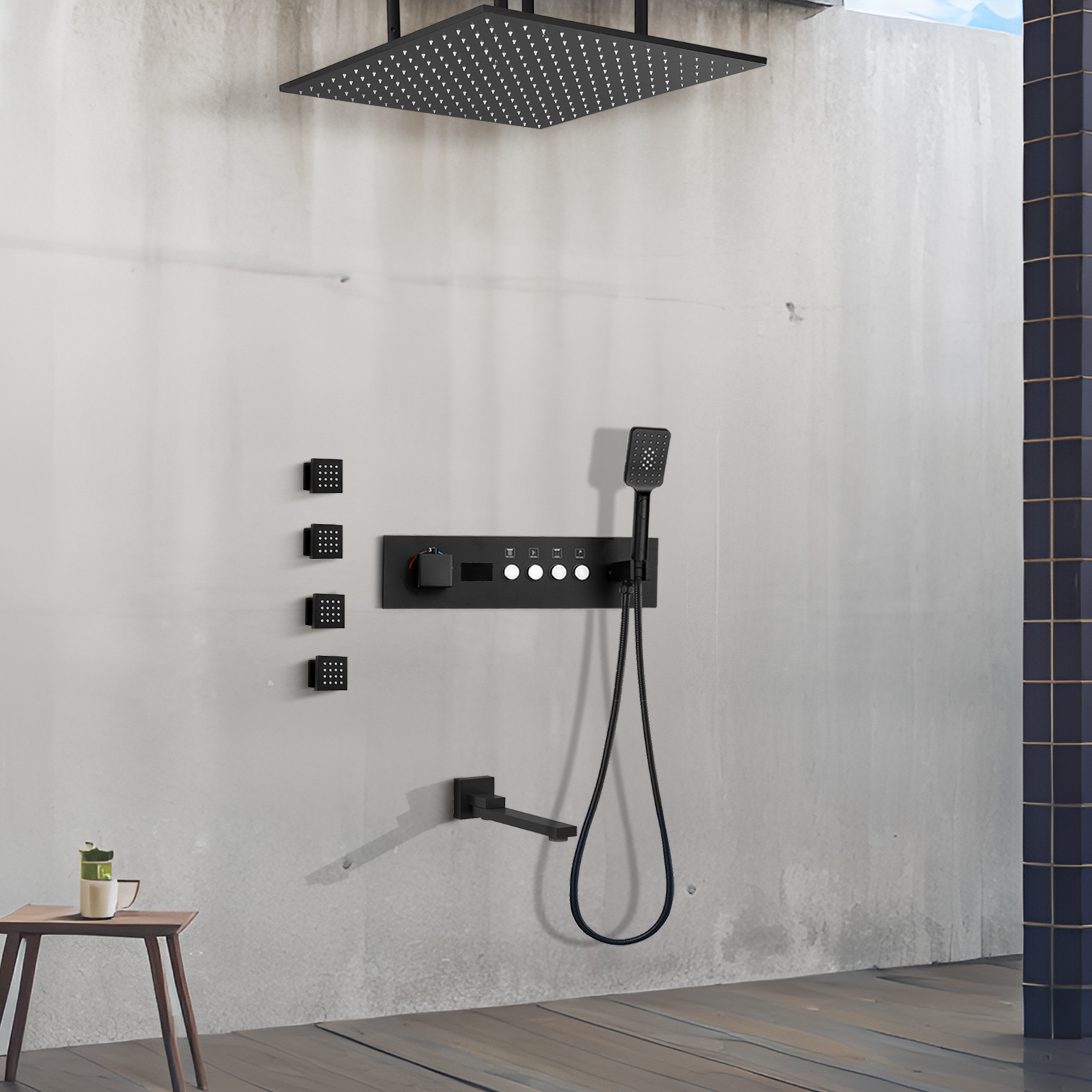 Torneira para banheira e chuveiro