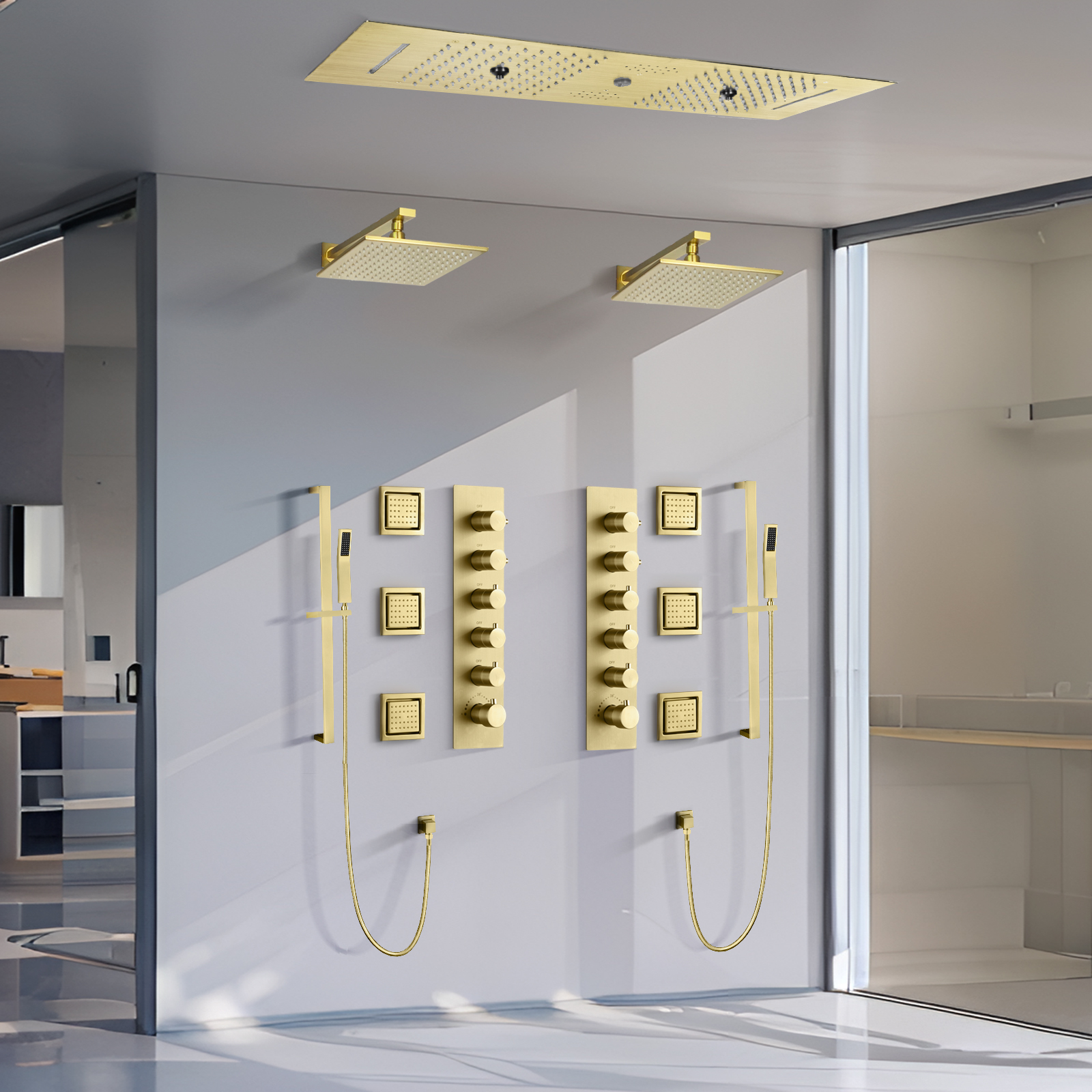 Torneira para banheira e chuveiro