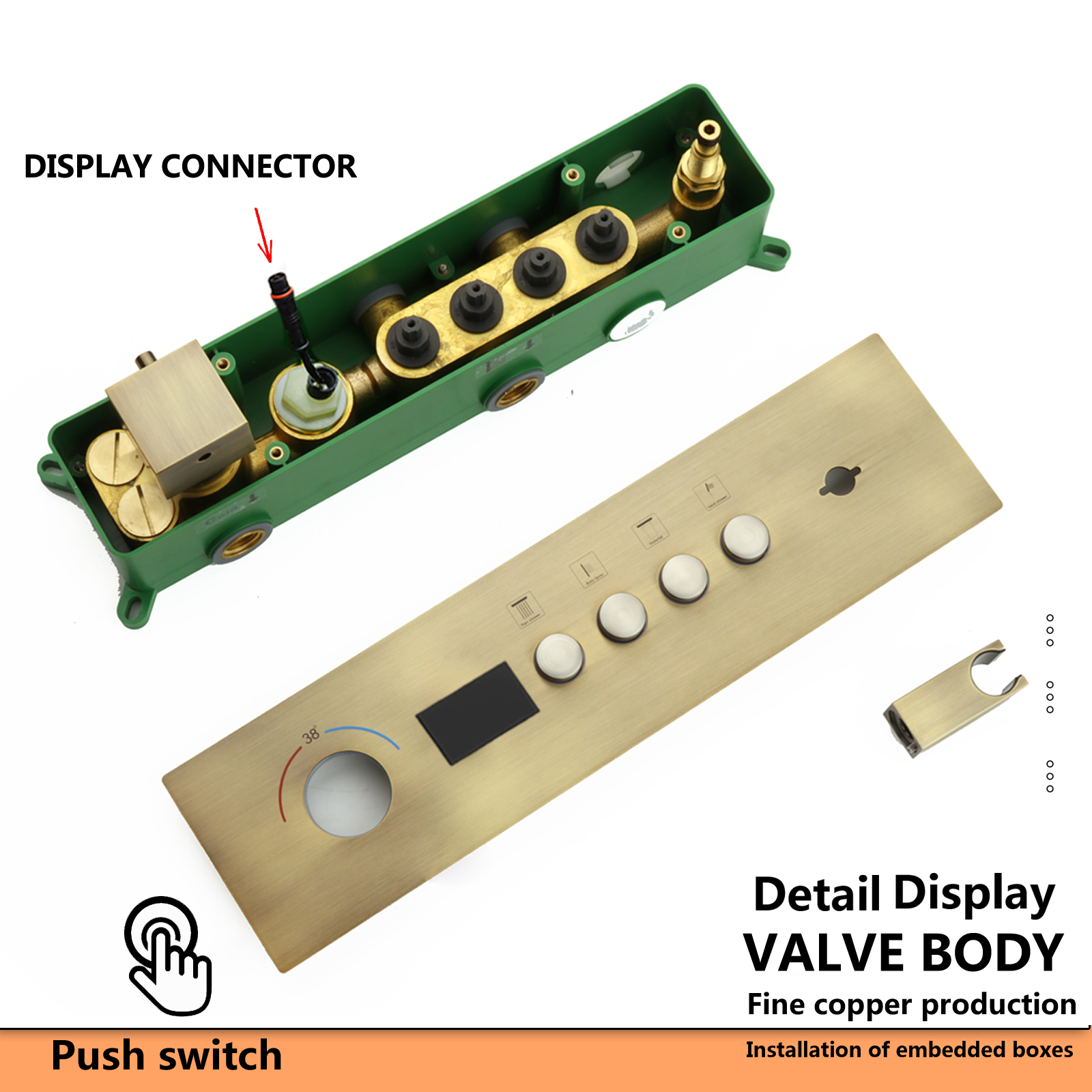 conjuntos de banho e chuveiro