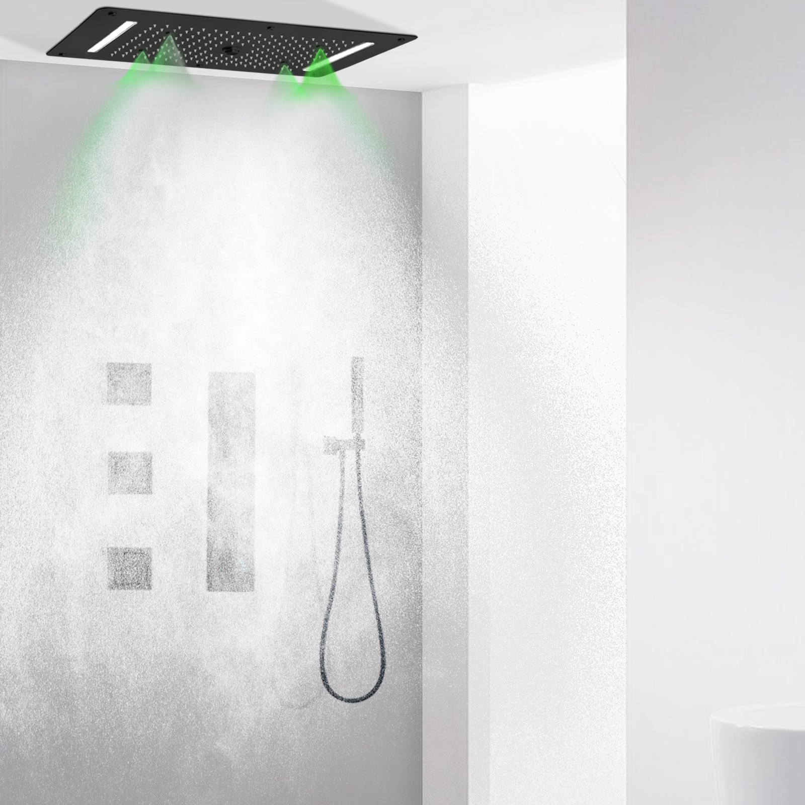 Sistema de chuveiro de chuva