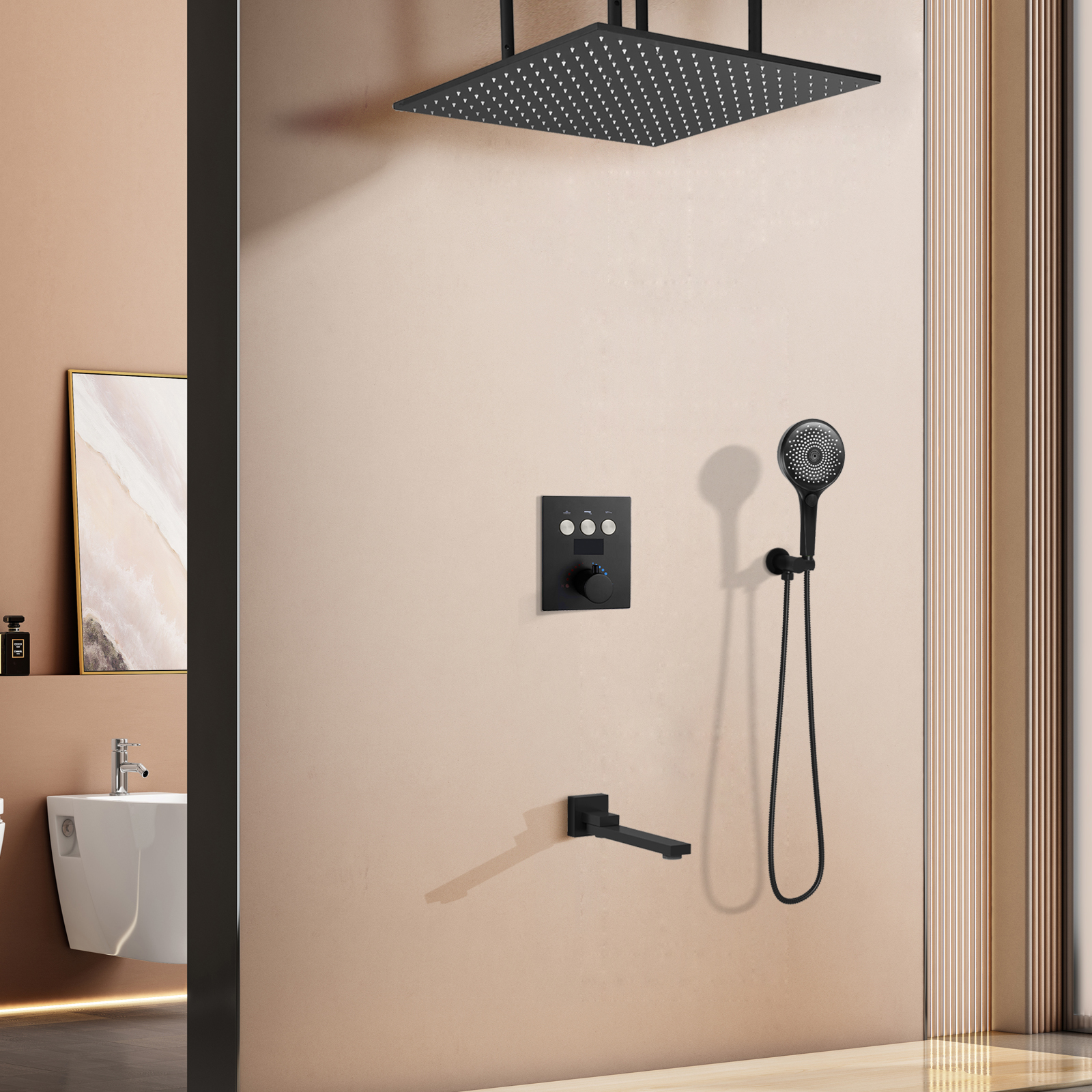 Torneira para banheira e chuveiro