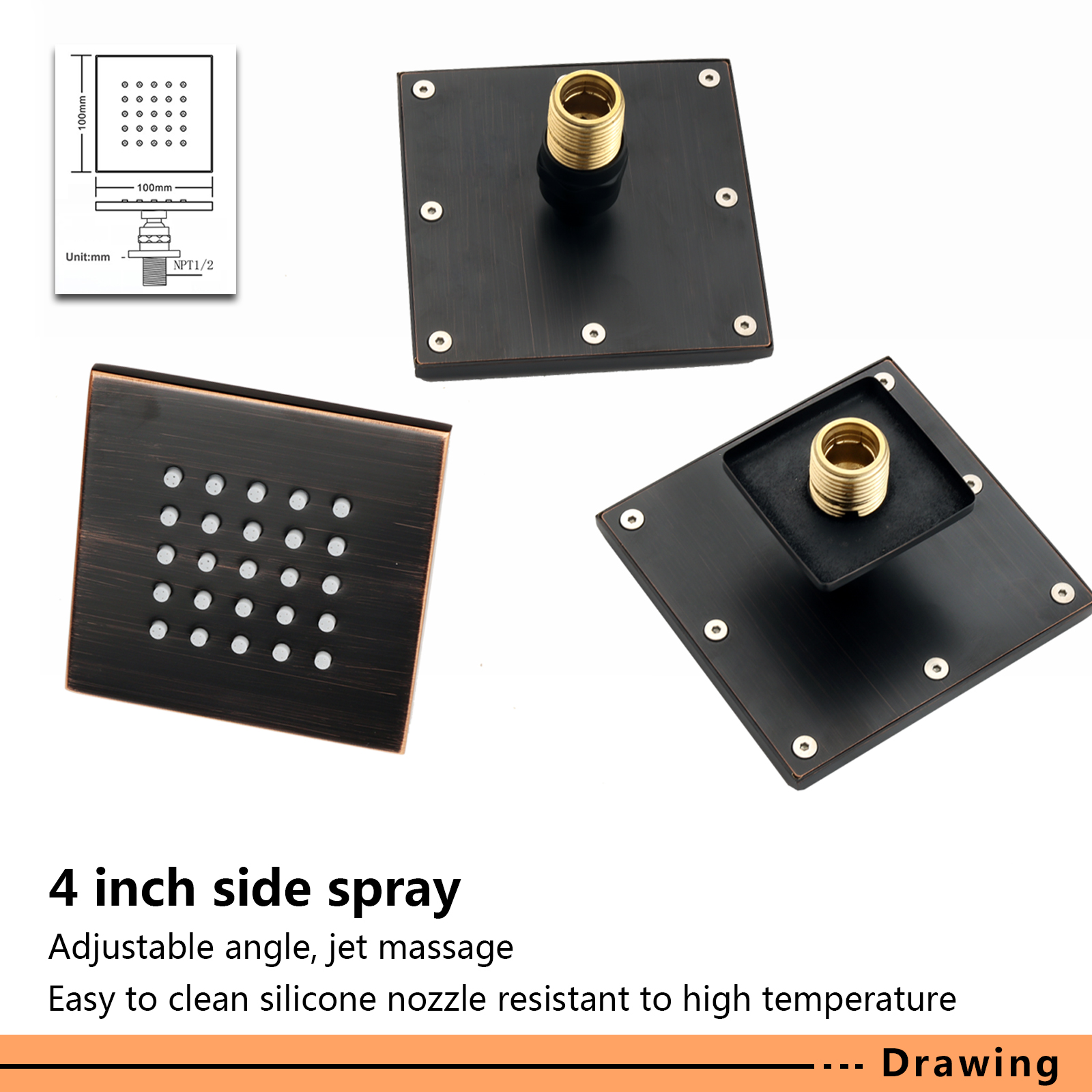 Sistema de chuveiro de chuva