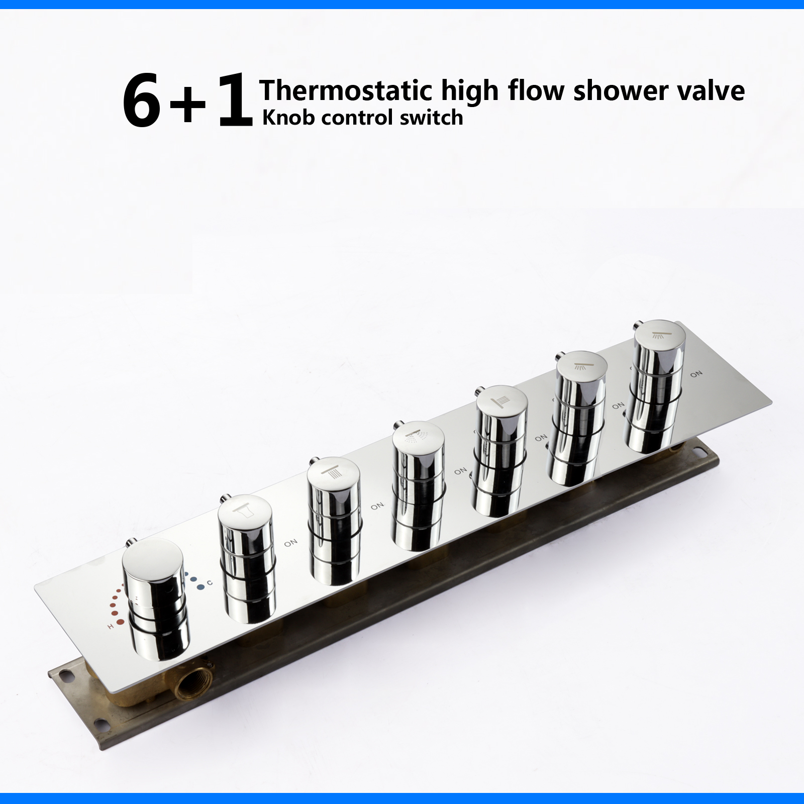sistema de chuveiro montado na parede