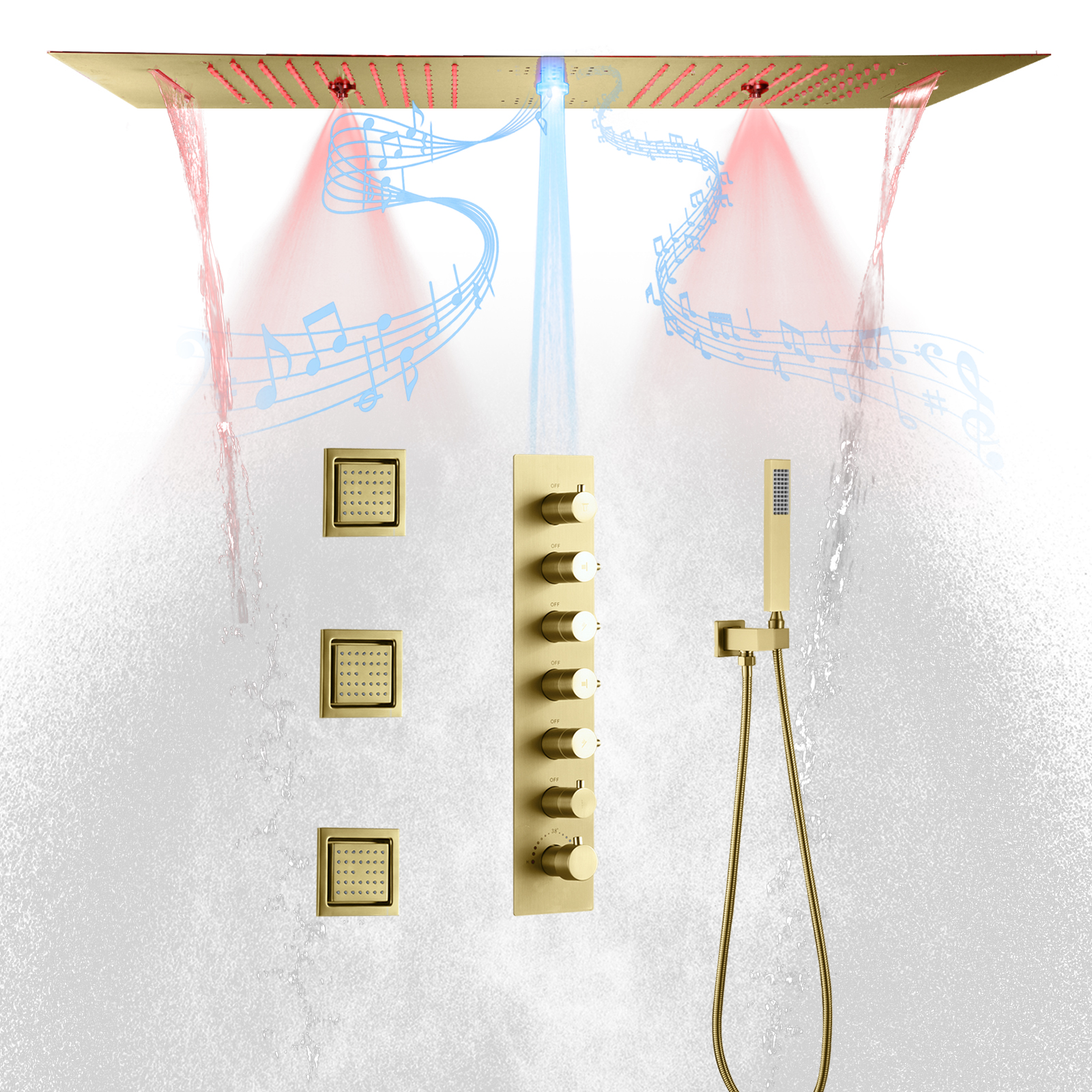 Torneira para banheira e chuveiro