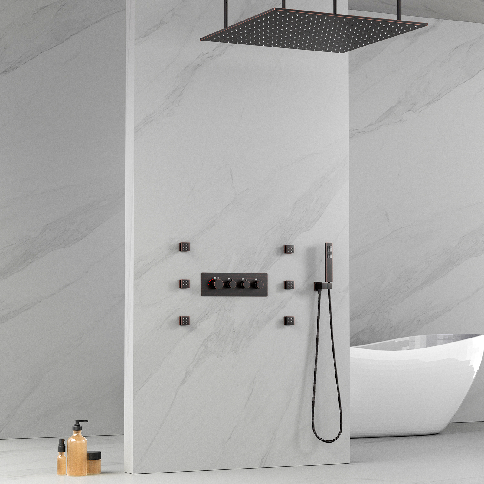 chuveiro led de controle remoto