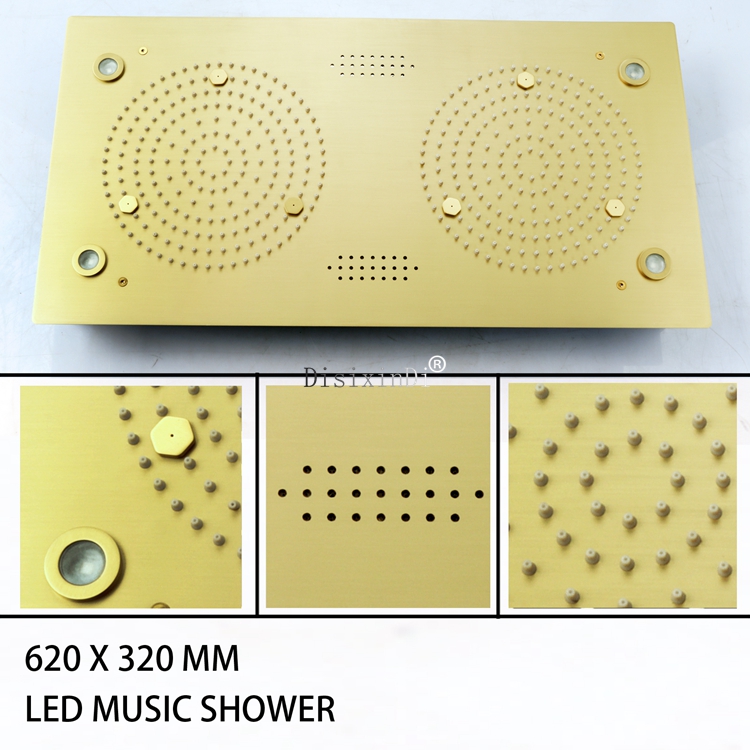 Cabe&ccedil;a de chuveiro LED 