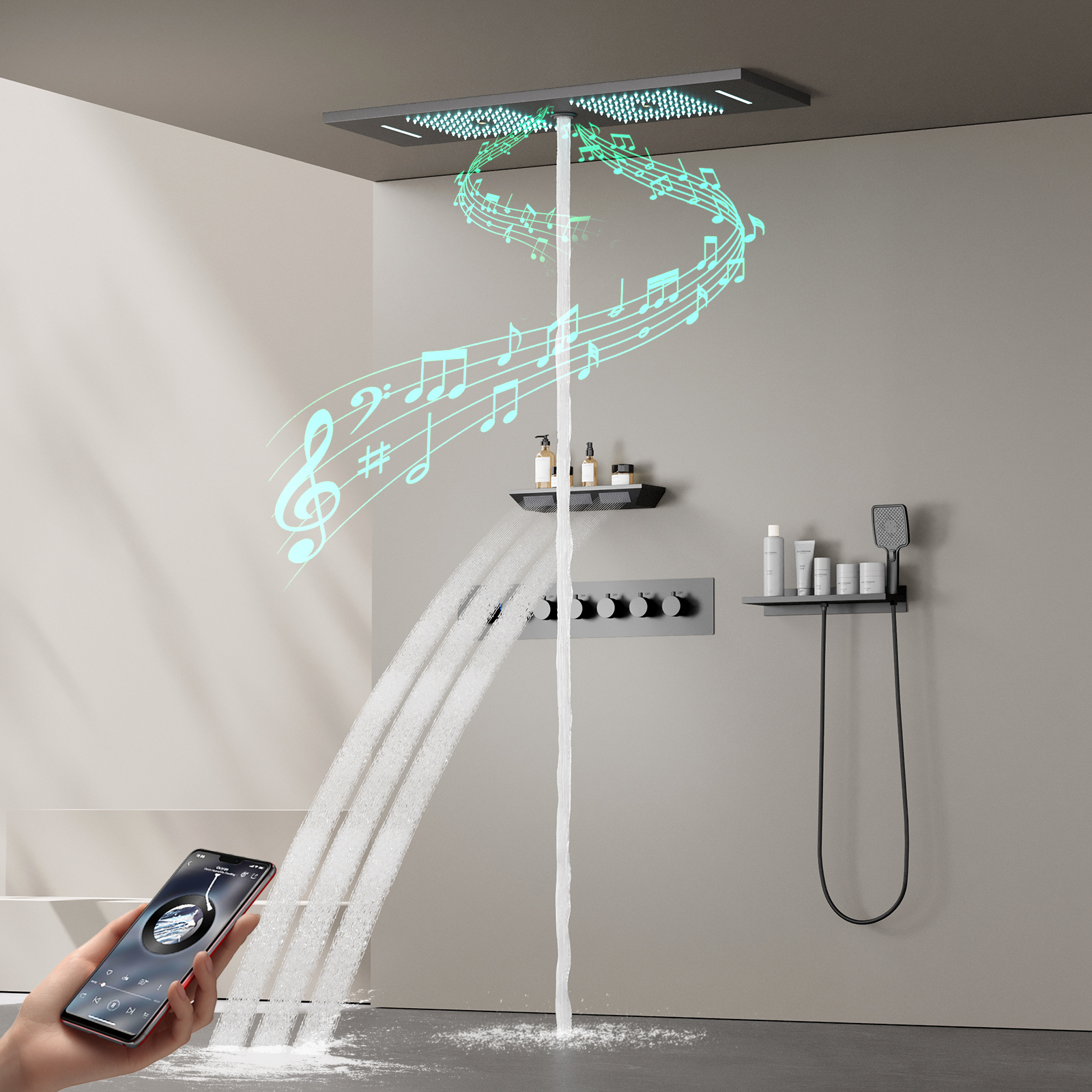 al&ccedil;a de v&aacute;lvula de chuveiro