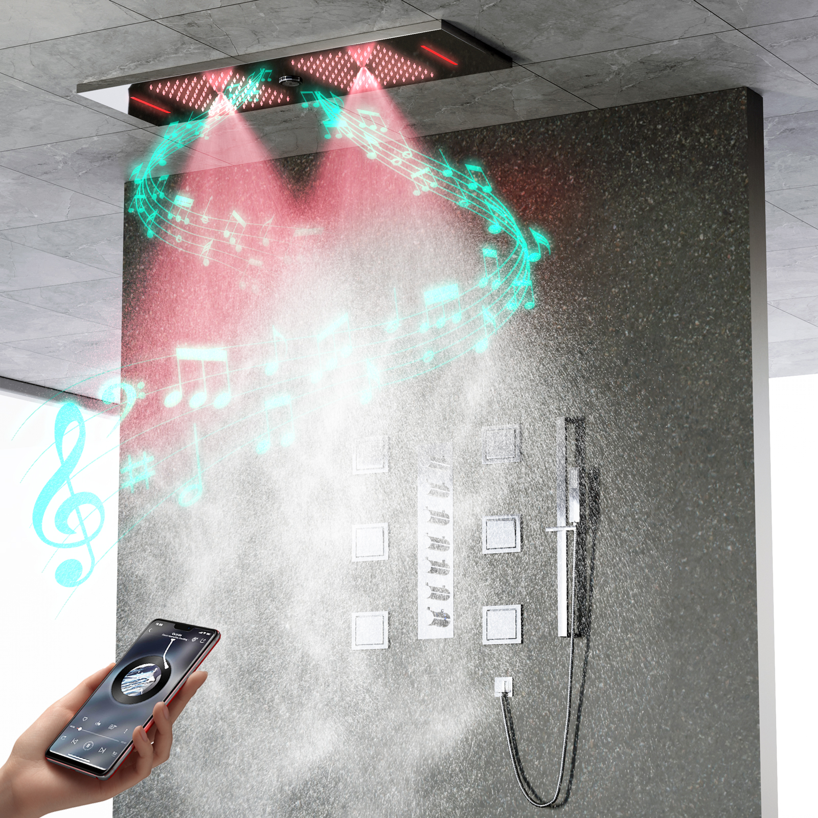 kit de sistema de chuveiro