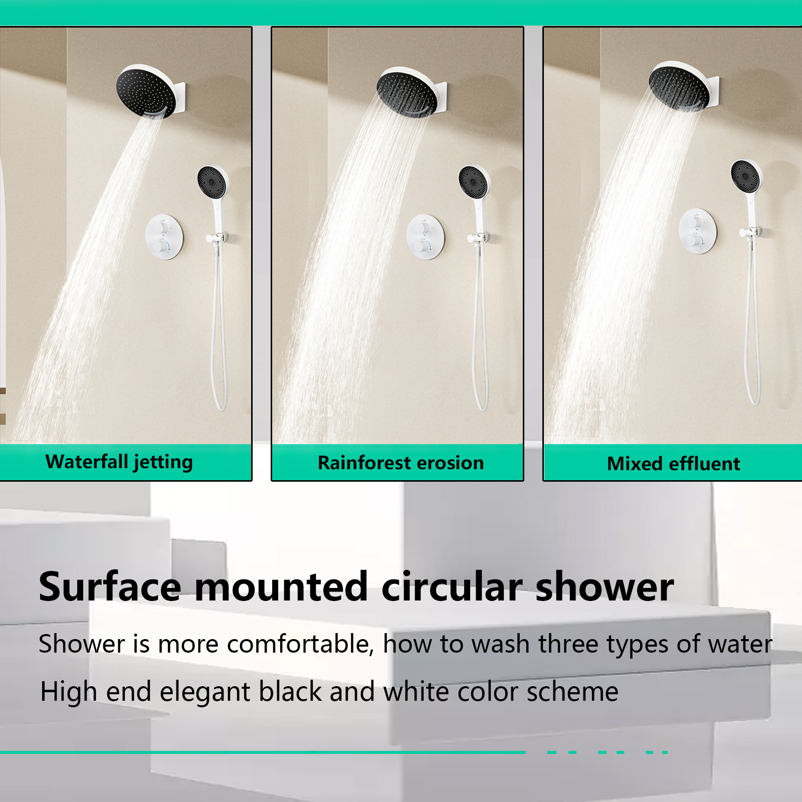 Torneira para banheira e chuveiro