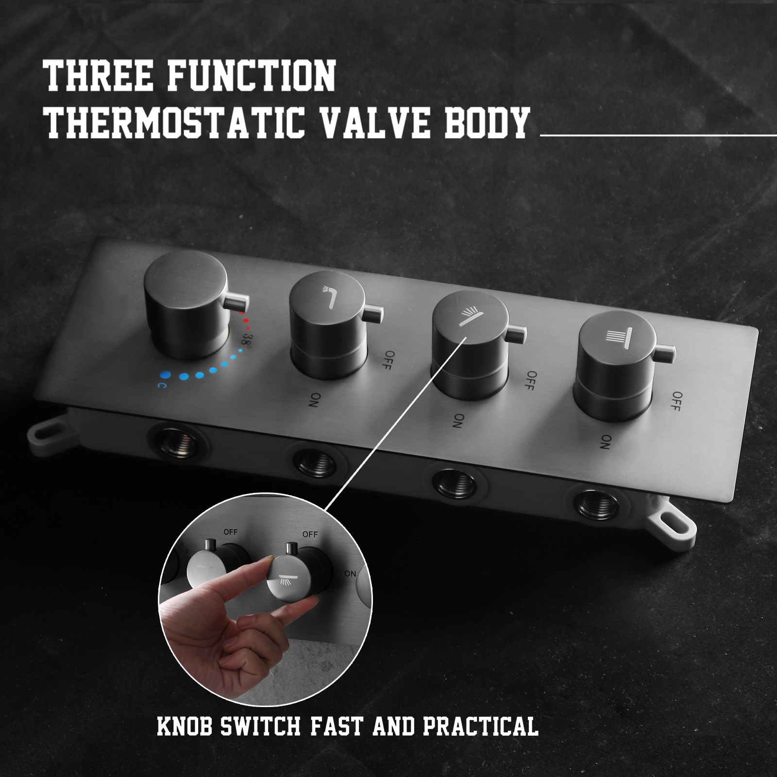 cabe&ccedil;a de chuveiro multiconfigura&ccedil;&atilde;o