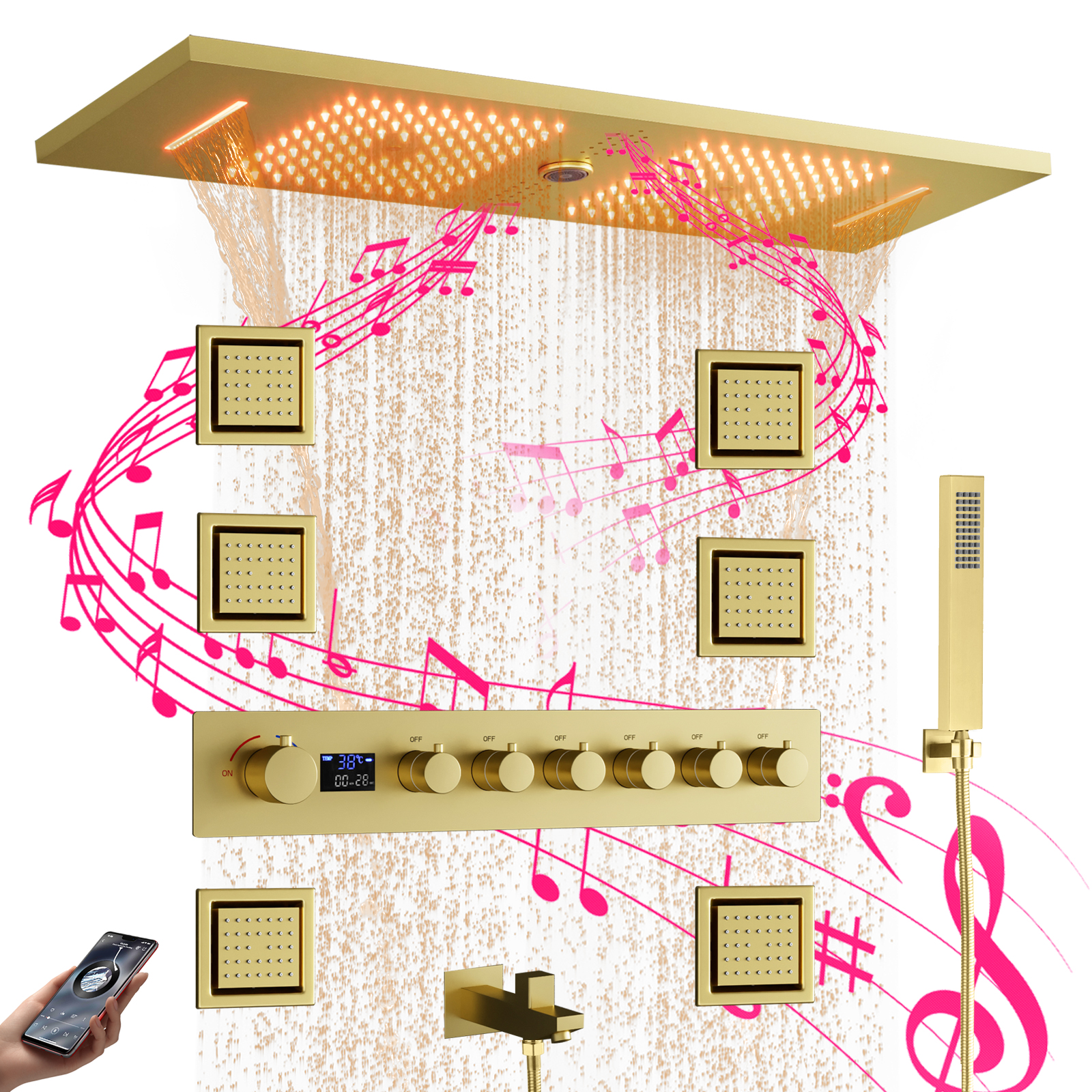 Transforme seu banheiro em um spa com o sistema de chuveiro perfeito