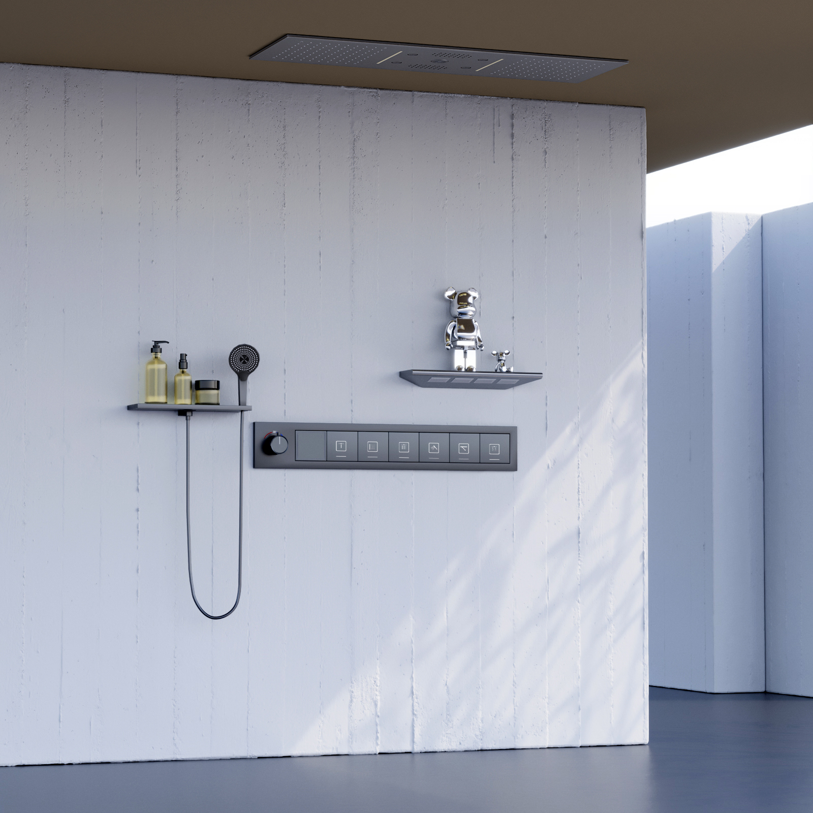 conjunto de chuveiro multifuncional