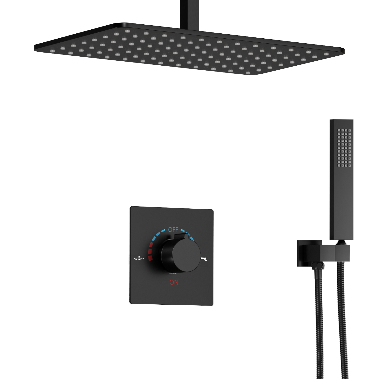 conjunto de chuveiros