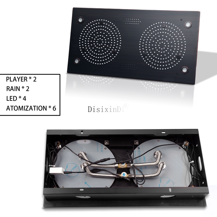 Cabe&ccedil;a de chuveiro LED