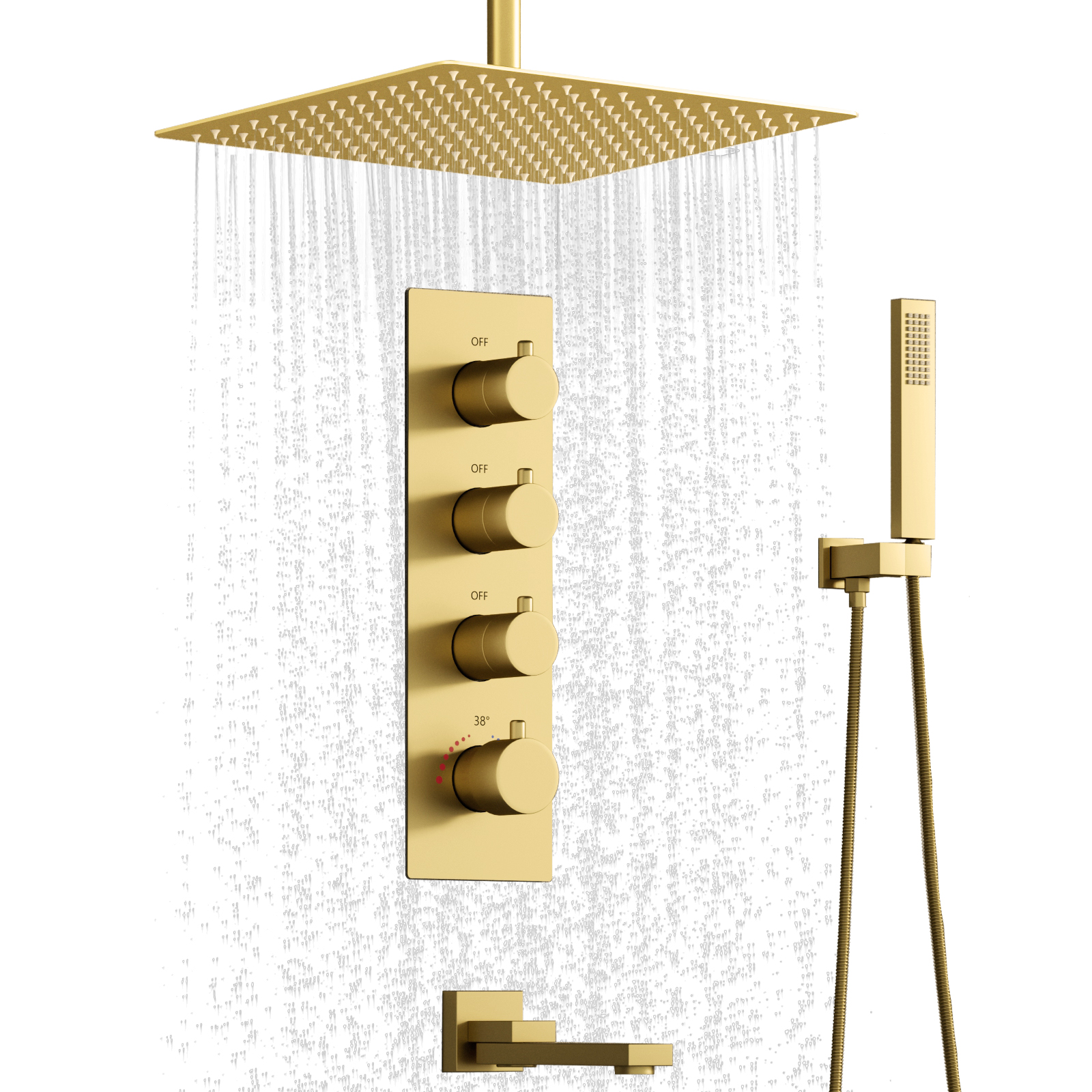 conjunto de chuveiro com v&aacute;lvula