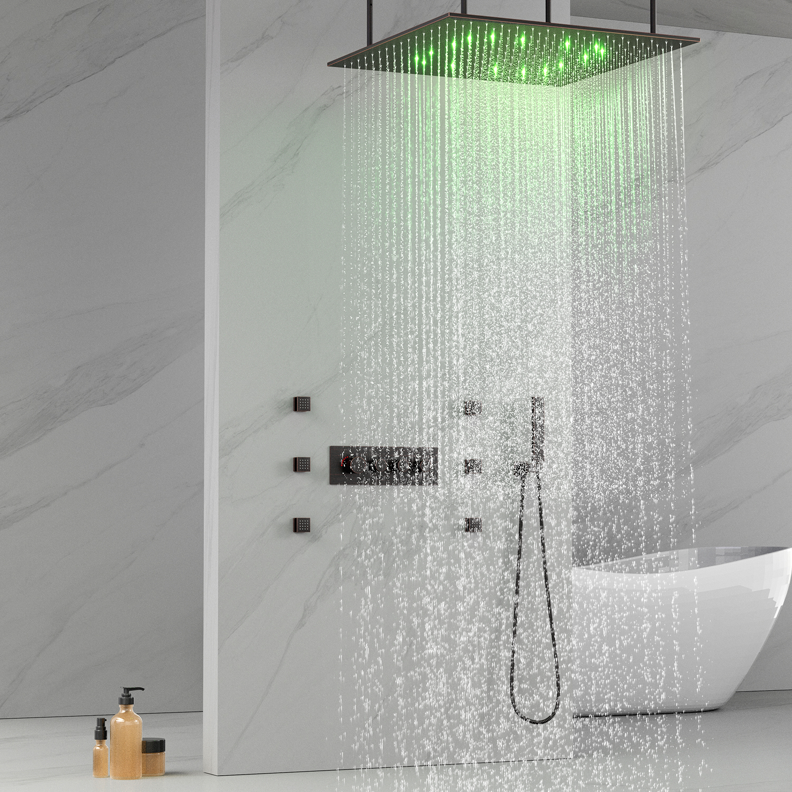 v&aacute;lvula de chuveiro